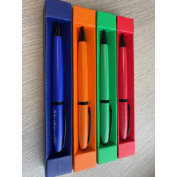 Ballpoint pen with RIO in box, blue