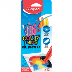 Oil pastels MAPED 12 colors