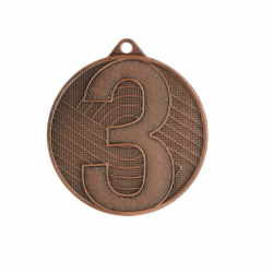 Medal common 3rd place 45mm MMC4503 bronze color