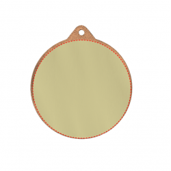 Medal common 3rd place 45mm MMC4503 bronze color