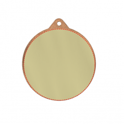 Medalis (bendras) 3vieta 45mm bronzos sp.