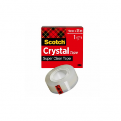 Adhesive tape 3M Scotch Crystal 19mmx33m.