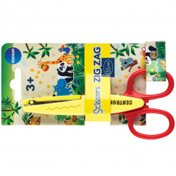 Scissors ZIG ZAG CENTRUM, children's