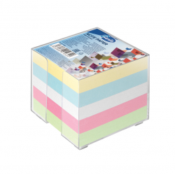Lapeliai užrašams spalvoti dėžutėje FOROFIS, 90x90mm 800l