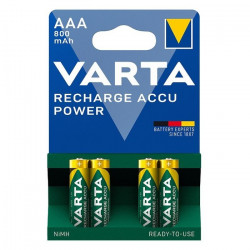 Įkraunami elementai Hr03/AAA 800mAh 4vnt
