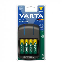 Įkroviklis automatinis VARTA AA/AAA tipo elementams 4 vietų