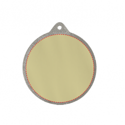 Medal common 60/50mm MMC6061 silver color