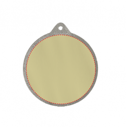 Medalis (bendras) 60mm/50mm, sidabro spalvos