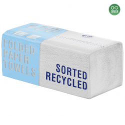 V-fold paper towels GRITE STANDART COMPACK 150, 2-ply