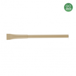 Ballpoint pen with cardboard barrel PINKO, kraft color