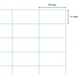 Self-adhesive labels RILLPRINT A4 70x36mm 24 labels 100 sheets