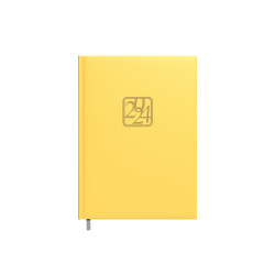 Notebook calendar 2023, A5, yellow