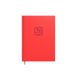 Notebook calendar 2023, A5, red