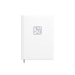 Notebook calendar 2023, A5, white