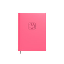 Notebook calendar 2023, A5, coral