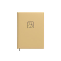 Notebook calendar 2023, A5, beige