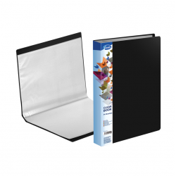 Display book with 80 pockets FOROFIS A4, black