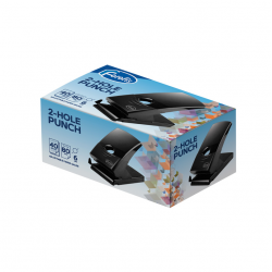 Hole punch FOROFIS black, 40 sheets