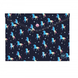 Clipboard folder A4 COOLPACK BLUE UNICORN