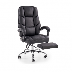 Chair ALVIN eco leather, black color