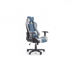 Chair CAYMAN light grey/turquoise color