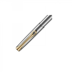 Fountain pen DIPLOMAT TRAVELLER M, silver color body, gold-colored details