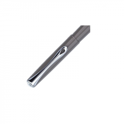 Fountain pen DIPLOMAT TRAVELLER M, gray color body, silver-colored details