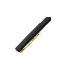 Fountain pen DIPLOMAT TRAVELLER M, black color body, gold-colored details