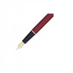 Fountain pen DIPLOMAT TRAVELLER M, burgundy color body, gold-colored details