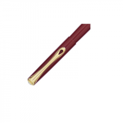 Fountain pen DIPLOMAT TRAVELLER M, burgundy color body, gold-colored details