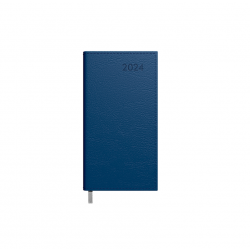 Notebook calendar MIDI 2023, 90x167mm, dark blue
