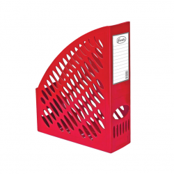 Brochure stand FOROFIS A4, red