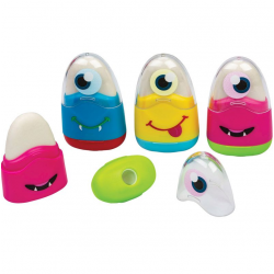 Sharpener-eraser CENTRUM, various colors