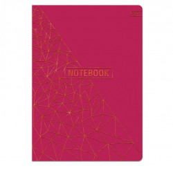 BRONZE notebook A5, 80gsm, 12 sheets, with grid squares