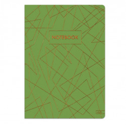 BRONZE notebook A5, 80gsm, 12 sheets, with grid squares