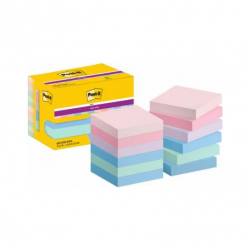 Sticky notes 3M POST-IT SOULFUL 47.6x47.6mm, pack of 12