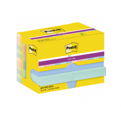 Sticky notes 3M POST-IT SOULFUL 47.6x47.6mm, pack of 12