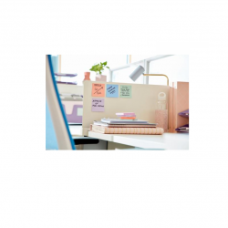 Sticky notes 3M POST-IT SOULFUL 47.6x47.6mm, pack of 12