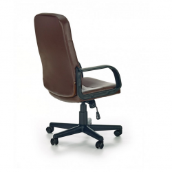 Chair DENZEL eco leather, brown color