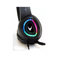 Žaidimų ausinės VARR su mikrofonu ir RGB apšvietimu