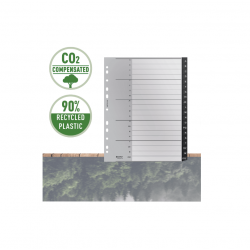 Recycled plastic indices A4 A-Z LEITZ
