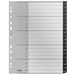 Recycled plastic indices A4 A-Z LEITZ