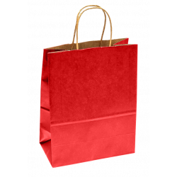Gift bag 24x10x32 cm colored