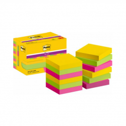 Sticky notes 3M POST-IT CARNIVAL 47.6x47.6mm, pack of 12