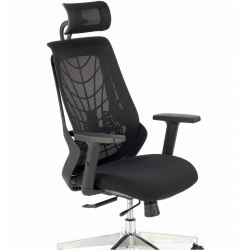 Chair GERONIMO with mesh, black color