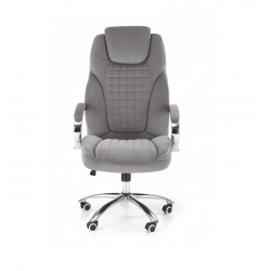 Chair KING II eco leather, grey color