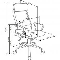 Chair ZOOM, grey color
