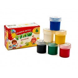 Gouache 6 colors Gamma 120ml