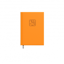 Notebook calendar JUNIOR 2023, 120x155mm, orange