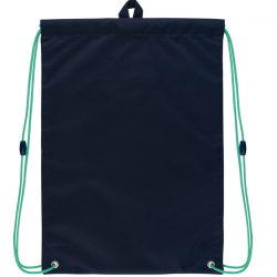 Bag for sportswear KITE 46x33cm, variegated, gray color